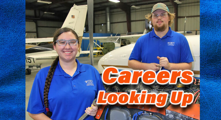 TSTC Graduate, Student Working with Regional Airline Company