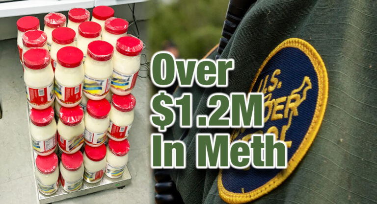 CBP Officers Seize Over $1.2M In Meth at Laredo Port Of Entry
