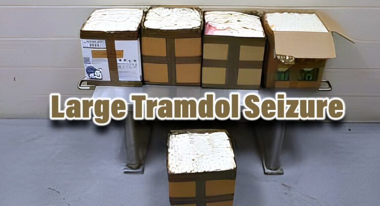 CBP Officers Seized a Sizable Amount of Tramadol at World Trade Bridge