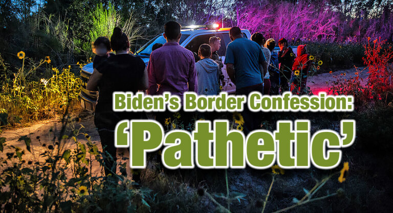 Cornyn on Biden’s Border Confession: ‘Pathetic’