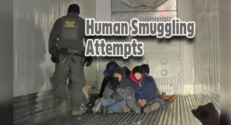 Smuggling Attempts Disrupted in El Paso Sector