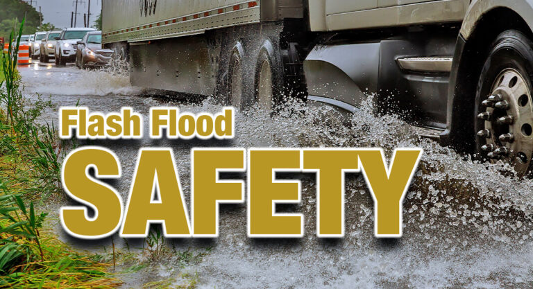 Red Cross Offers Ways to Stay Safe in Flash Flooding