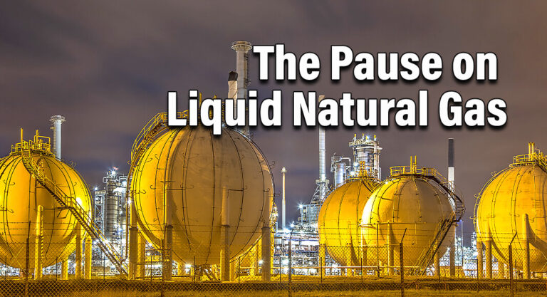 The Liquid Natural Gas Pause