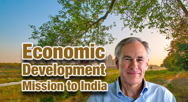 Governor Abbott to Lead Economic Development Mission to India