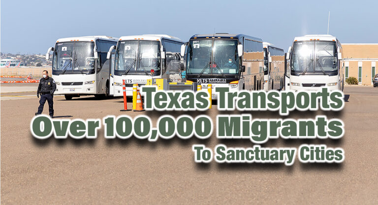Texas Transports Over 100,000 Migrants To Sanctuary Cities