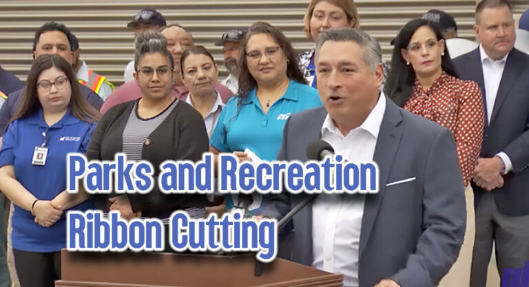 McAllen Parks and Recreation Ribbon Cutting