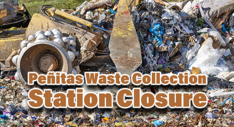 Waste Collection Station Closure in Peñitas