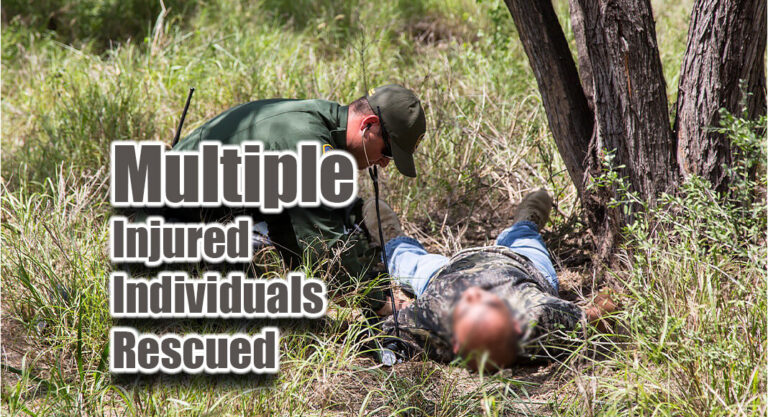El Paso Sector Agents Rescue Multiple Injured Individuals