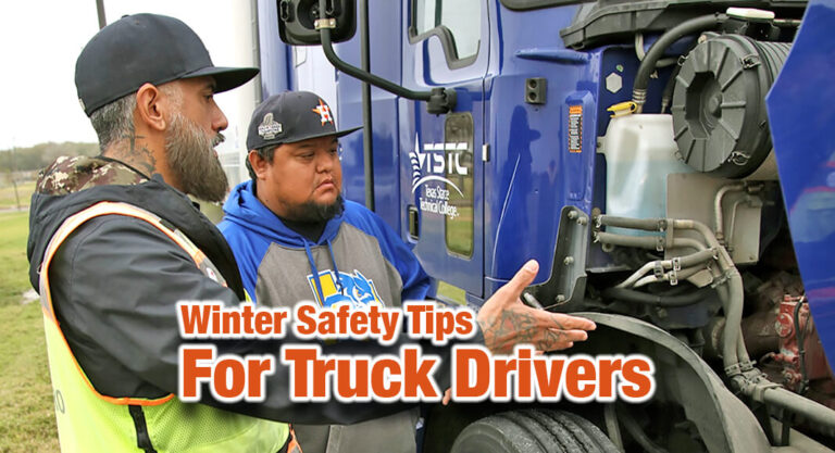 TSTC Instructors Share Winter Safety Tips For Truck Drivers