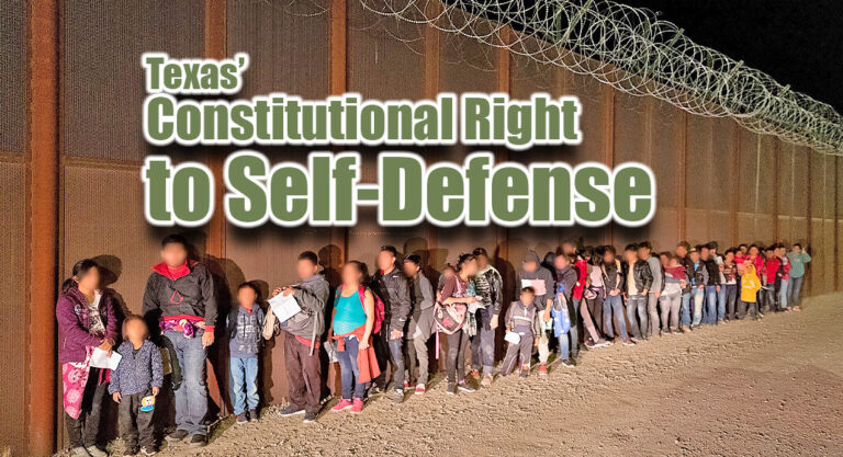 Governor’s Statement on Texas’ Constitutional Right to Self-Defense