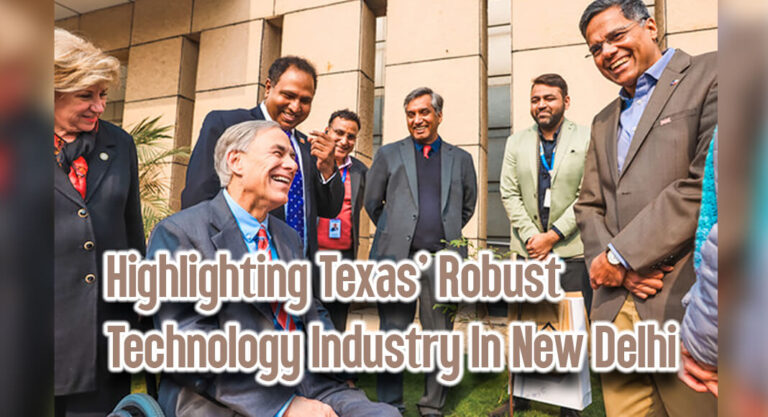 Gov. Abbott Highlights Texas’ Robust Technology Industry in New Delhi