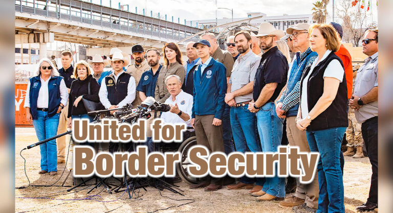 Gov. Abbott, Texas House Members Stand Strong to Secure Border