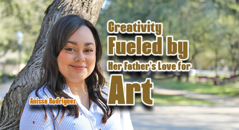 TSTC Digital Media Design Student’s Creativity Fueled by Father’s Love for Art