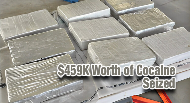 CBP Officers Seize $459K Worth of Cocaine in Brownsville