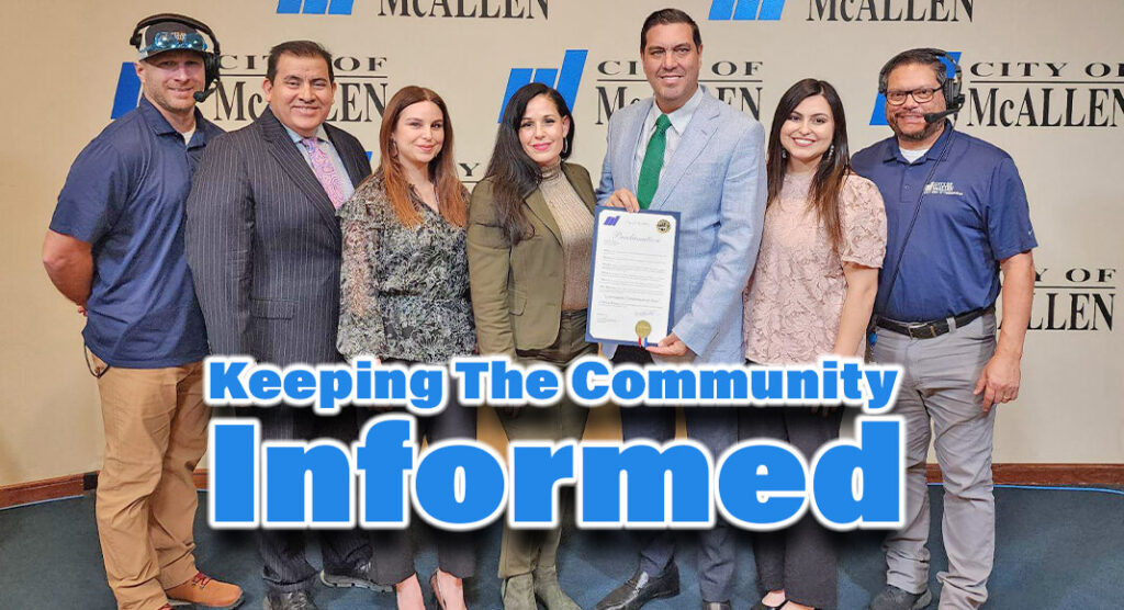 The City of McAllen joins the Texas Association of Municipal Information Officers (TAMIO), the City-County Communications Association (3CMA) and public information officers throughout the Rio Grande Valley, who will also be recognizing the efforts of government communicators on this day across the country. Image courtesy of the City of McAllen