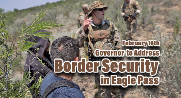 Governor Abbott to Address Border Security in Eagle Pass Amid Policy Disputes with Biden Administration