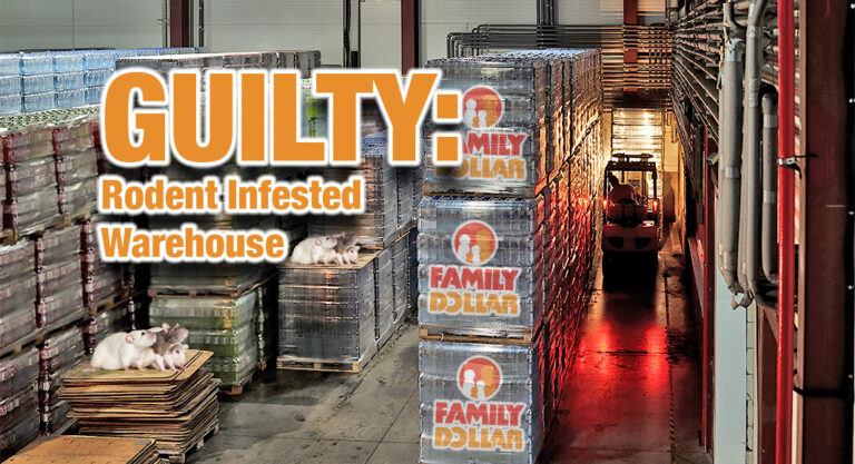 Family Dollar Stores LLC Pleads Guilty to Holding Consumer Products under Insanitary Conditions