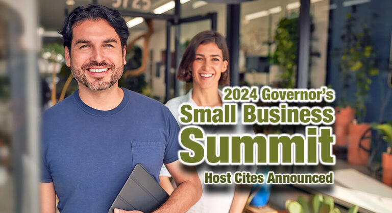 2024 Governor’s Small Business Summit Host Cities Announced