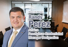 Mission City Manager Randy Perez Attains Prestigious Credentialed Manager Designation
