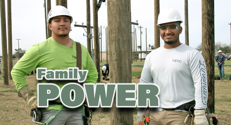 Cousins Find Career Path in TSTC’s Electrical Lineworker Program
