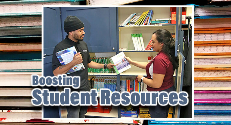 TSTC’s Advocacy & Resource Center Lending Library Boosts Its Resources for Students