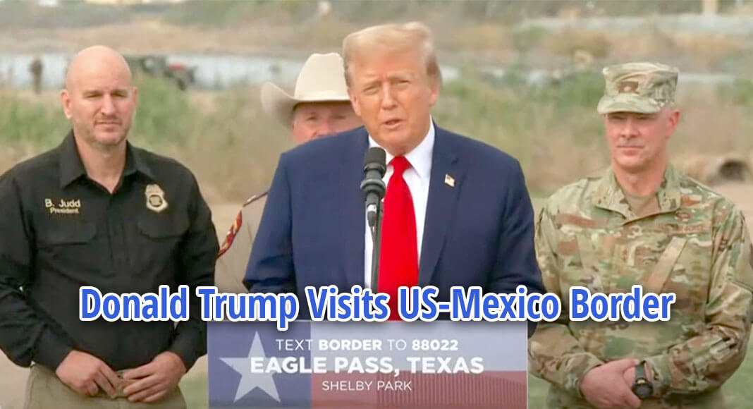 Watch Live: Trump meets with Texas National Guard and visits US-Mexico ...