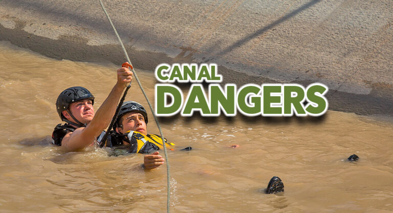 El Paso Sector BP Warns About Dangers of Entering The Canals