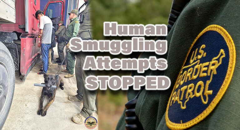 CBP Stops Two Human Smuggling Attempts & Discover Counterfeit Entry Document