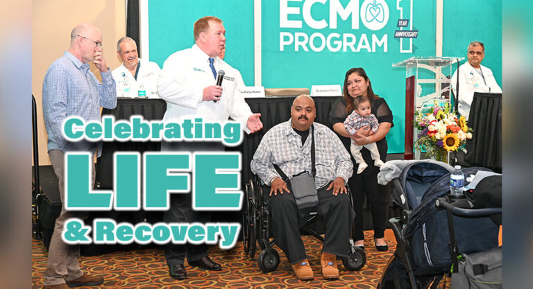 DHR Health Celebrating One Year of Pioneering ECMO Program