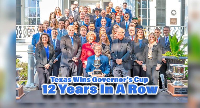 Texas Wins Governor’s Cup For Record-Breaking 12th Year In A Row