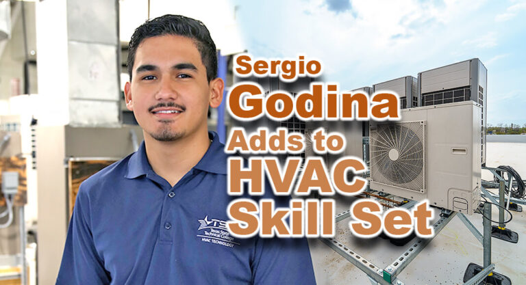 TSTC Student Adds to Skill Set in HVAC Technology