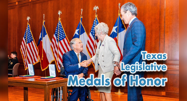 Texas Legislative Medal of Honor Posthumously Presented to Two Service Members
