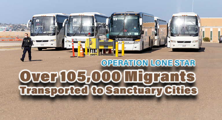 Texas Transports Over 105,000 Migrants to Sanctuary Cities