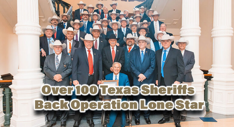 Over 100 Texas Sheriffs Back Operation Lone Star