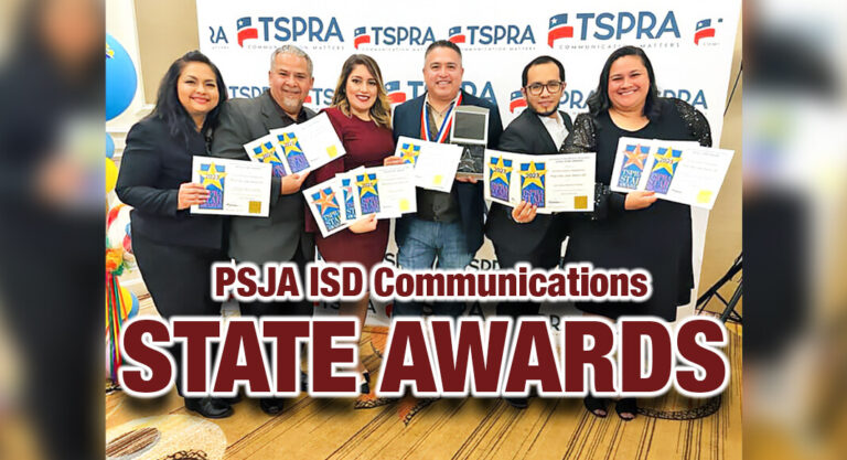 PSJA ISD Communications Team Earns Numerous State Awards  