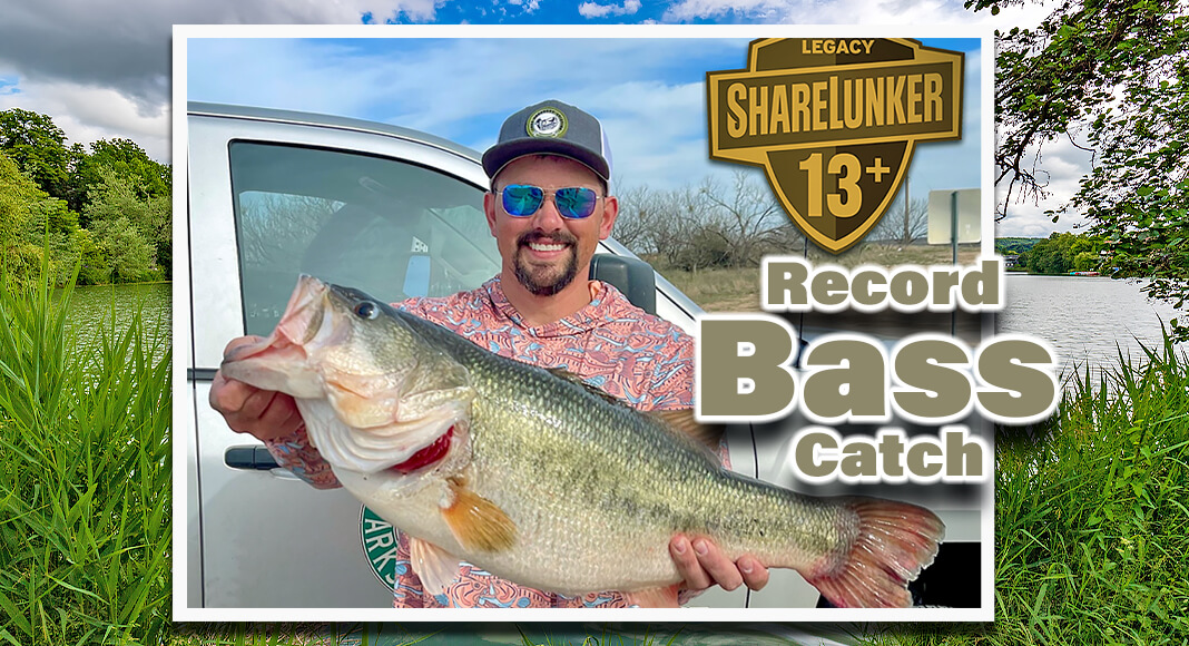 Texas Anglers Catch 13-Pound Bass
