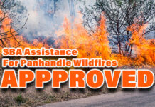 SBA Assistance for Panhandle Wildfires Approved