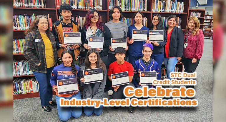 STC Dual Credit Students Celebrate Industry-Level Certifications