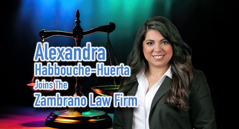 Alexandra Habbouche-Huerta Joins the Zambrano Law Firm as Associate Attorney 