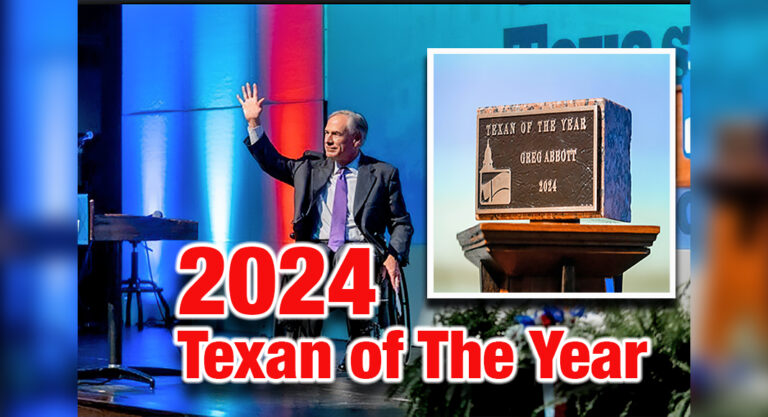 Governor Abbott Named 2024 Texan of The Year