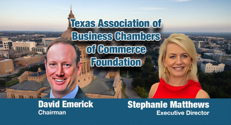 Texas Association of Business Chambers of Commerce Foundation Names David Emerick as Chairman