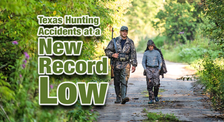 Hunting Accidents at a New Record Low in Texas