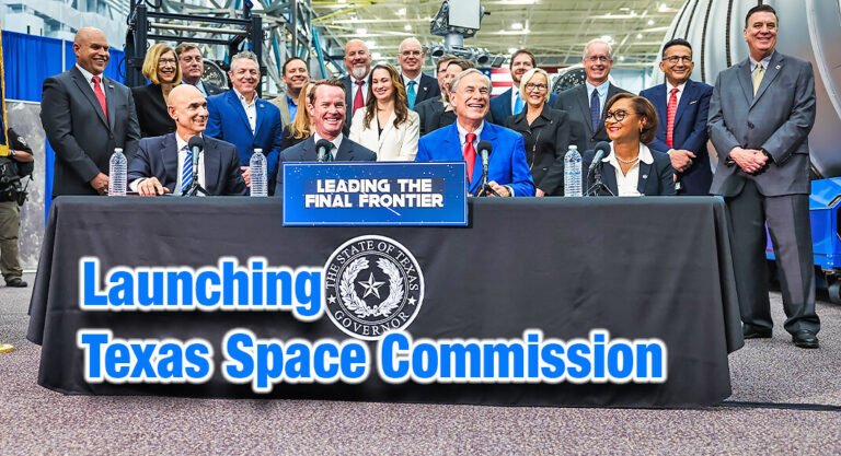 Governor Abbott Launches Texas Space Commission
