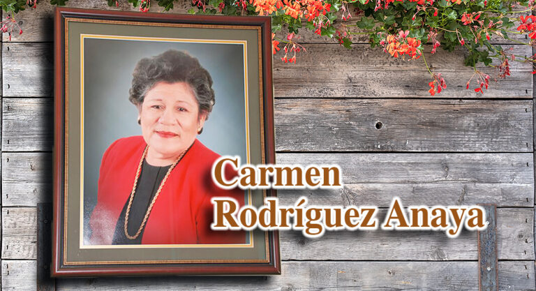 ONE DAY IN HISTORY: Carmen Rodríguez Anaya