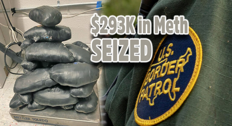 CBP Officers Seize $293K In Meth at Camino Real Bridge