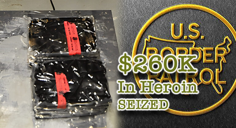 CBP Officers Seize $260K In Heroin at Juarez-Lincoln Bridge 