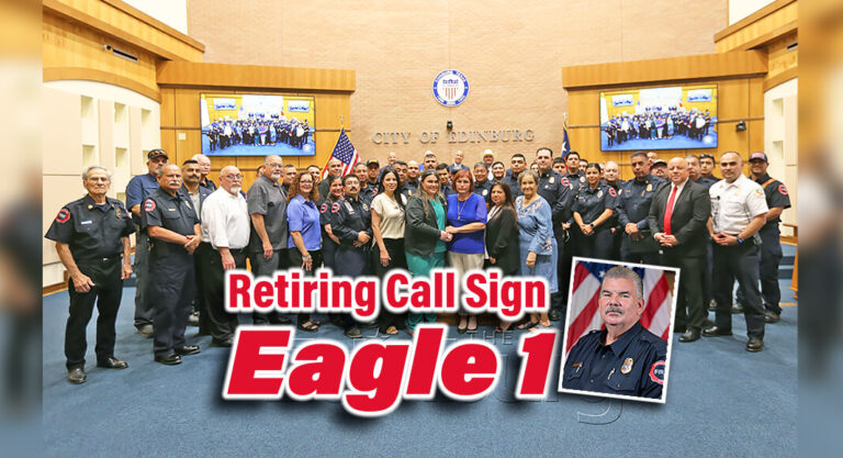 Honoring Late Fire Chief Shawn M. Snider by Retiring Call Sign Eagle 1