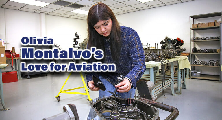 Montalvo’s Love for Aviation Leads to Hands-On at TSTC