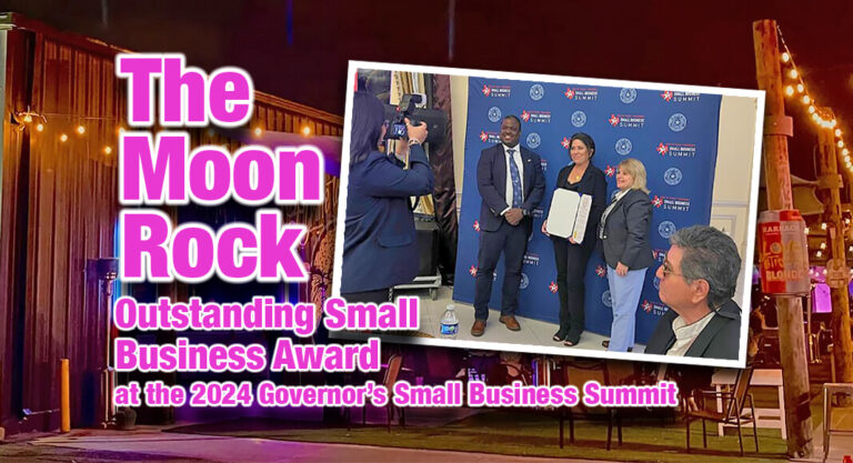 The Moon Rock of Harlingen Wins Outstanding Small Business Award at the 2024 Governor’s Small Business Summit