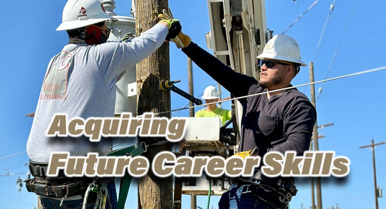 TSTC Electrical Lineworker Student Thankful for Skills Acquired For Future Job